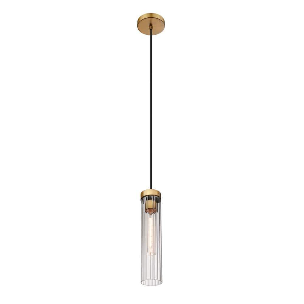 Z-Lite Beau 1 - Light Pendant in  Rubbed Brass