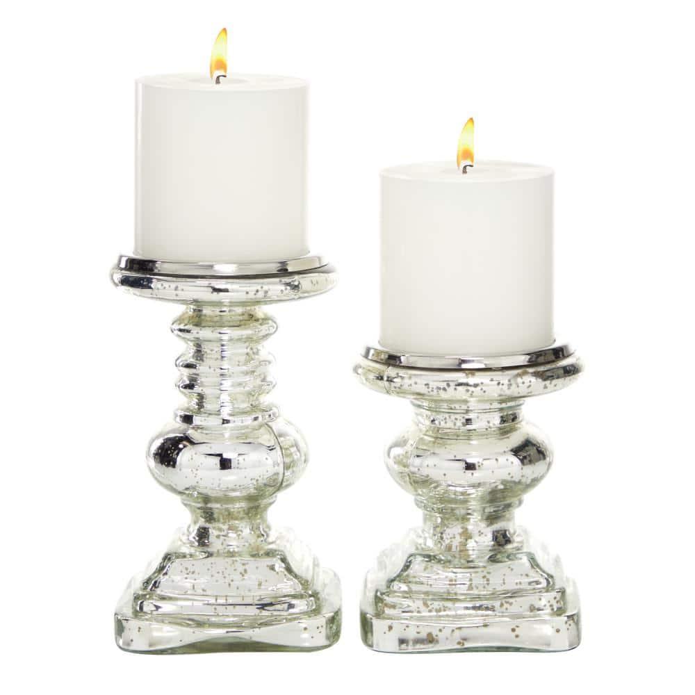 Traditional Candle Holder Set 2ct - Olivia & May