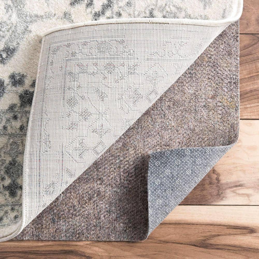 Nuloom Brody Eco-Friendly Non Skid Rug Pad, 12' x 15', Gray