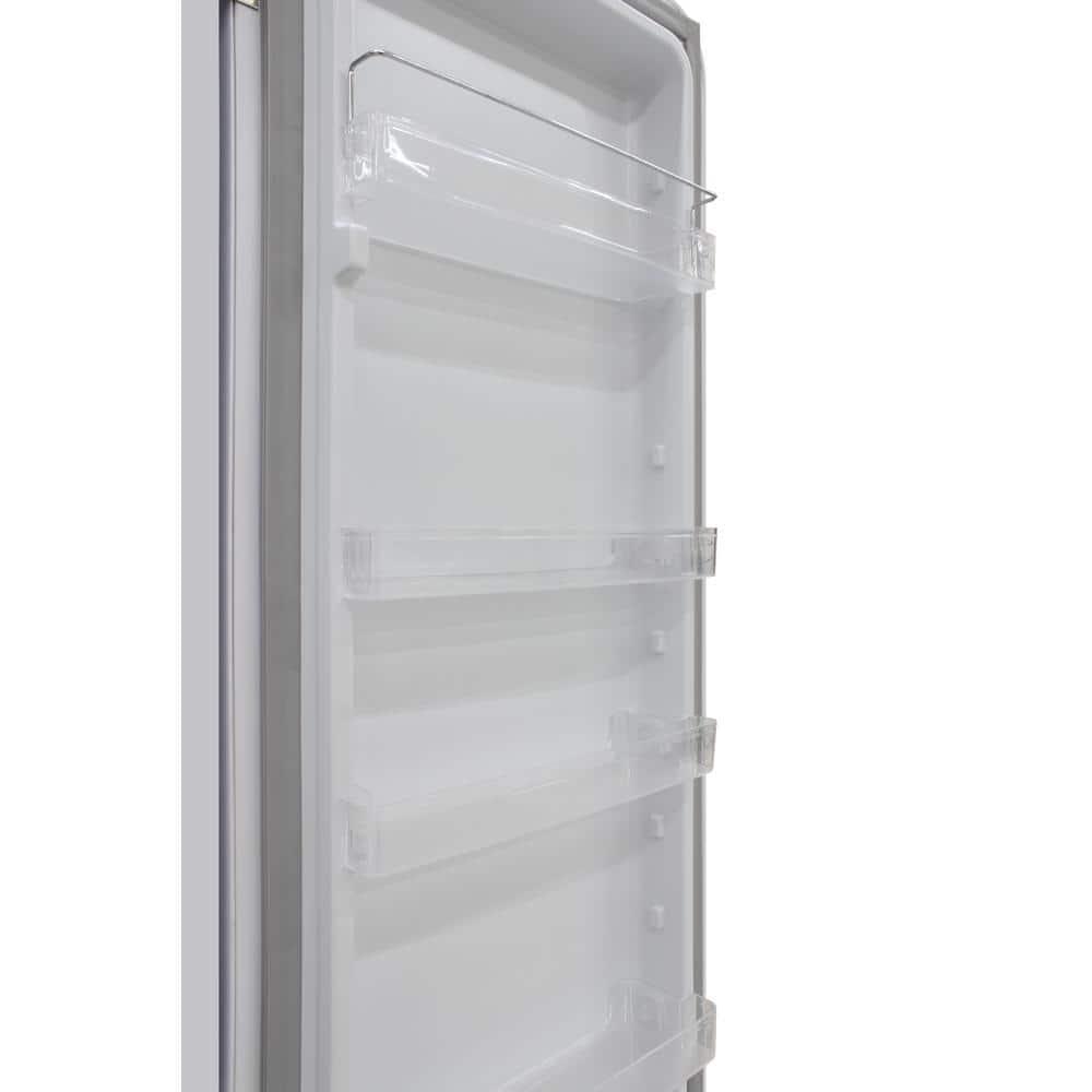 Brama 9.9-cu ft Counter-Depth Top-Freezer Refrigerator ( White )