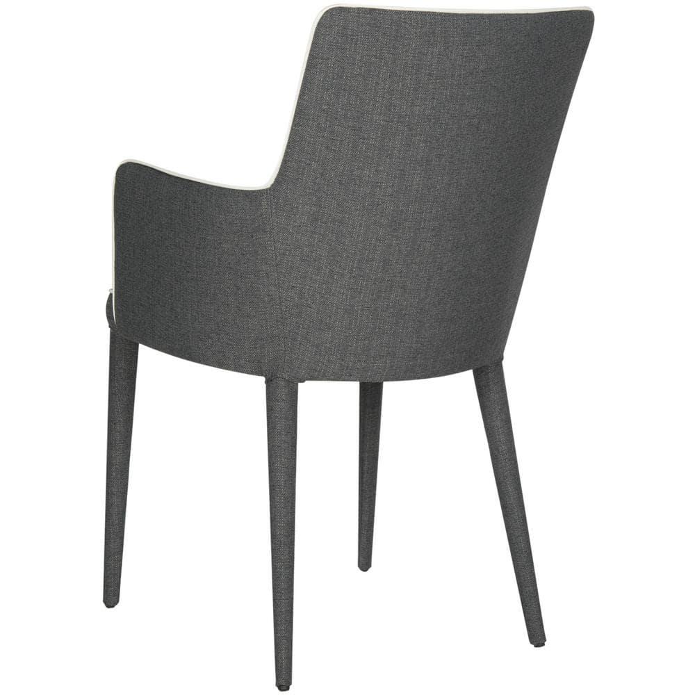 Summerset Arm Chair - Grey/White - Safavieh