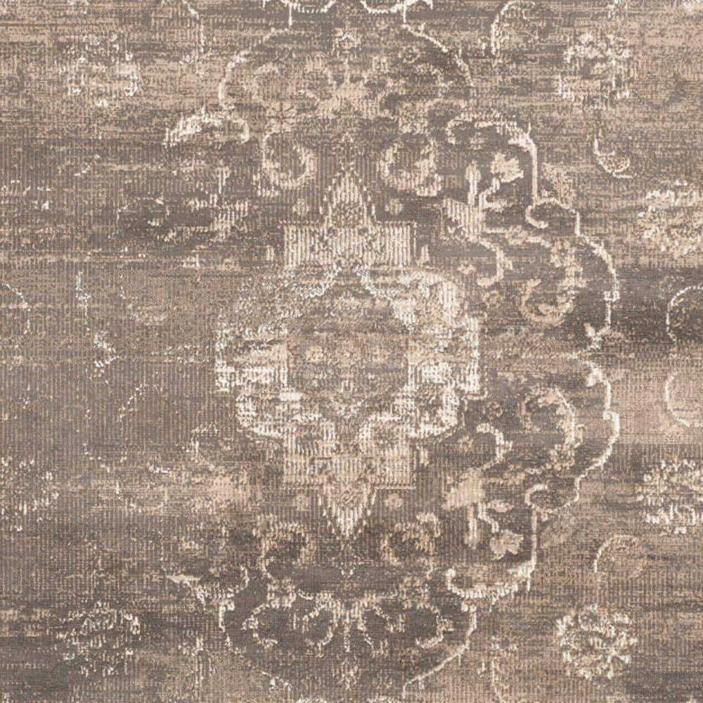Vintage VTG137 Power Loomed Indoor Area Rug - Soft Anthracite - 6'7"x9'2" - Safavieh.