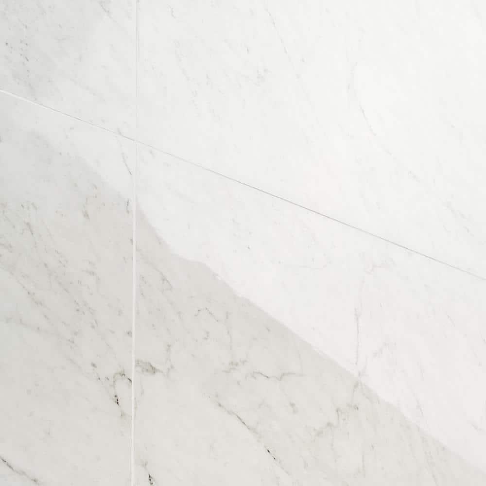 Saroshi 24" x 47" Polished Marble Look Porcelain Floor and Wall Tile (15.5 Sq. Ft. / Case)