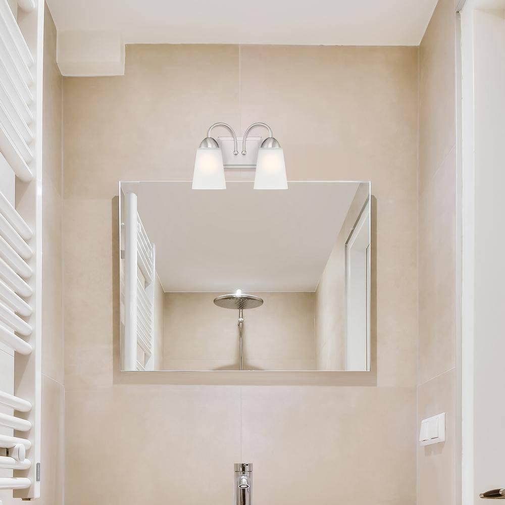 Designers Fountain - Malone - 2 Light Bath Vanity In Transitional Style-9.25