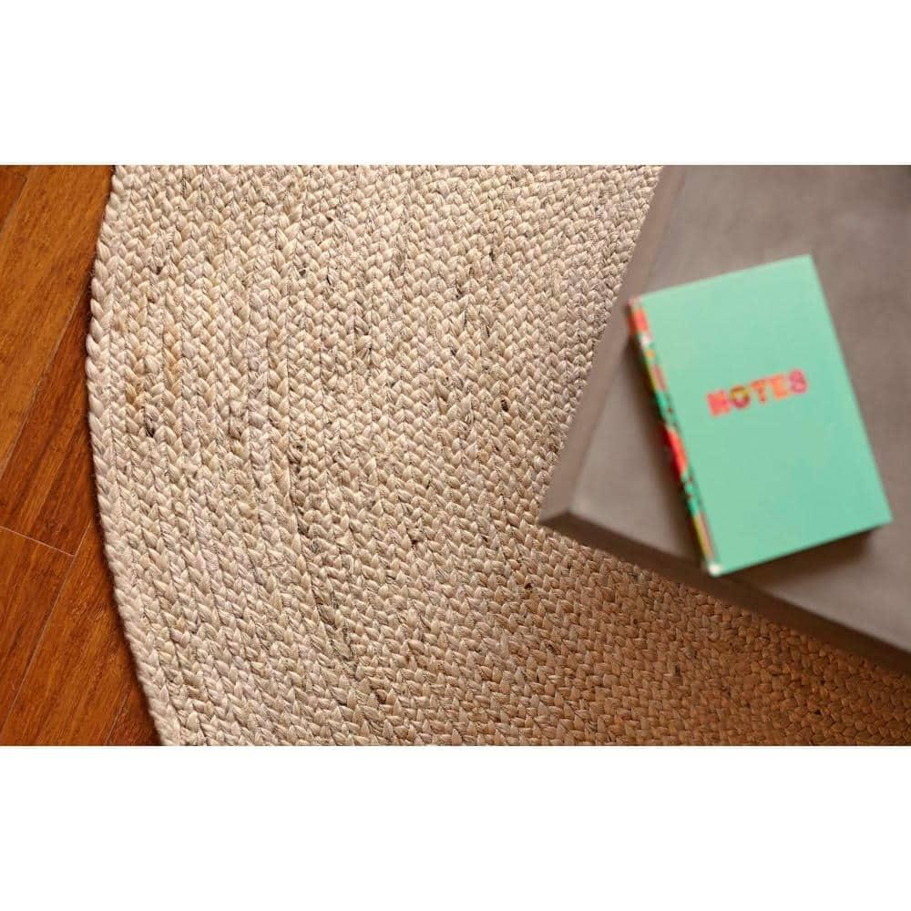4 x 4 ft. Kerala Ivory Jute Rug