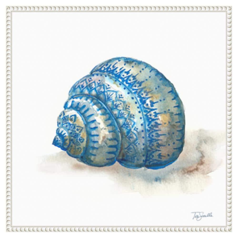 Amanti Art 22"x22" Bohemian Shells I by Tre Sorelle Studios Framed Canvas Wall Art Print