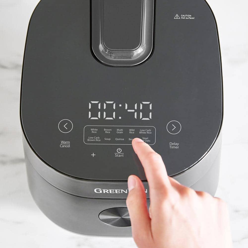 GreenPan ™ Rice Cooker with Carb Reduction in Graphite