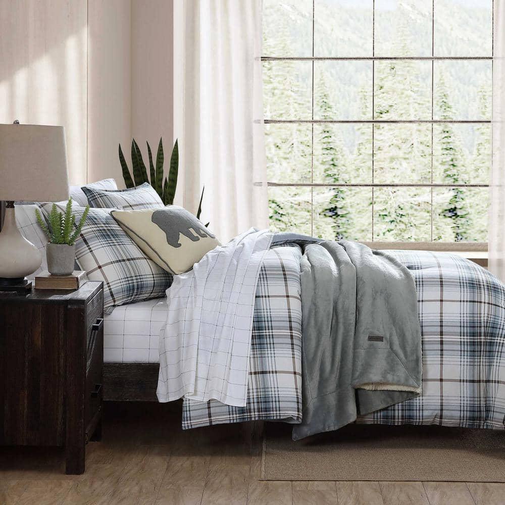Eddie Bauer Eddie Bauer Alder Plaid Cotton Comforter Set