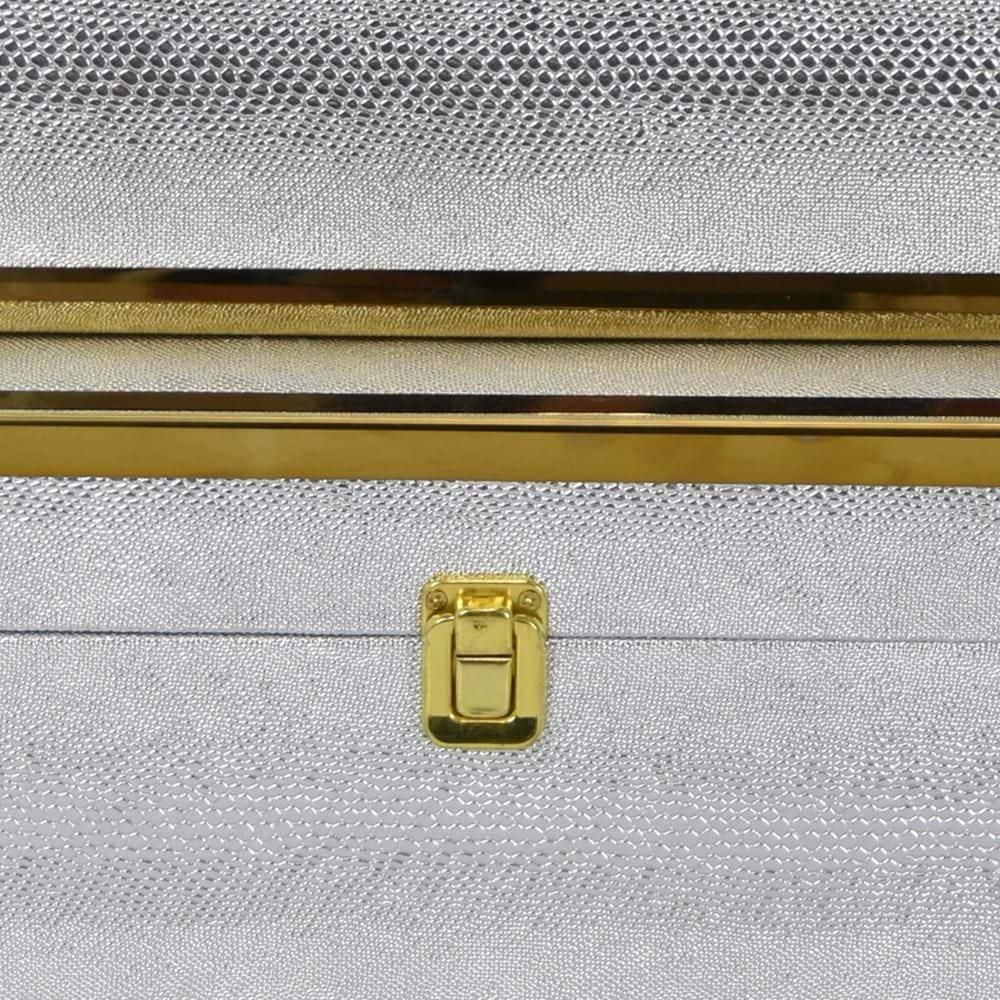 Benjara Jito Decorative Box Set of 2, Abstract Pattern