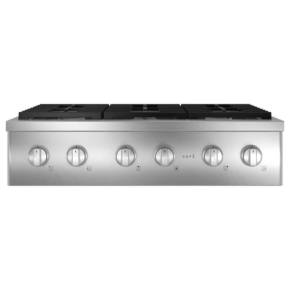 Café 36" Commercial-Style Gas Rangetop With 6 Burners (Natural Gas)
