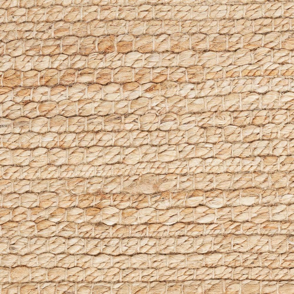 Nourison Hand Woven Natural Jute Rug Bleached 2'3" x 8'