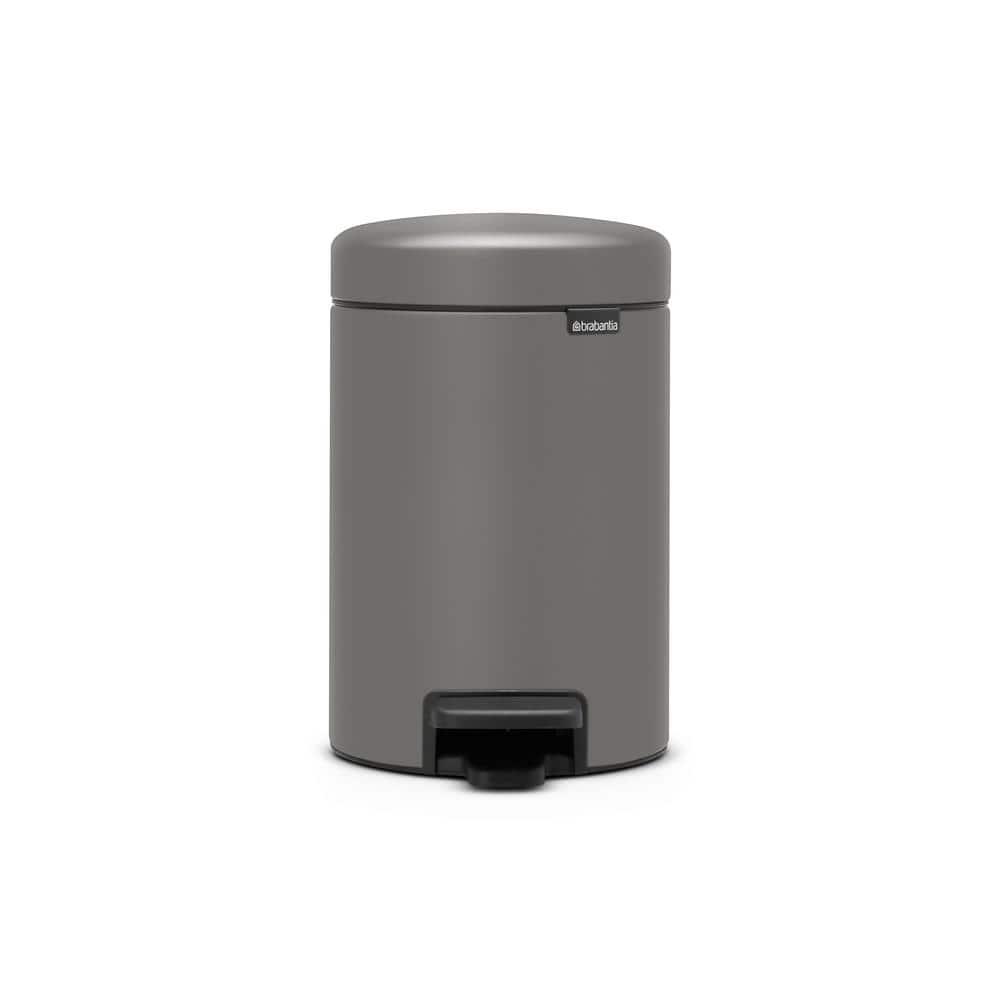 Brabantia NewIcon Step On Trash Can, 0.8 Gallon (3 Liter)