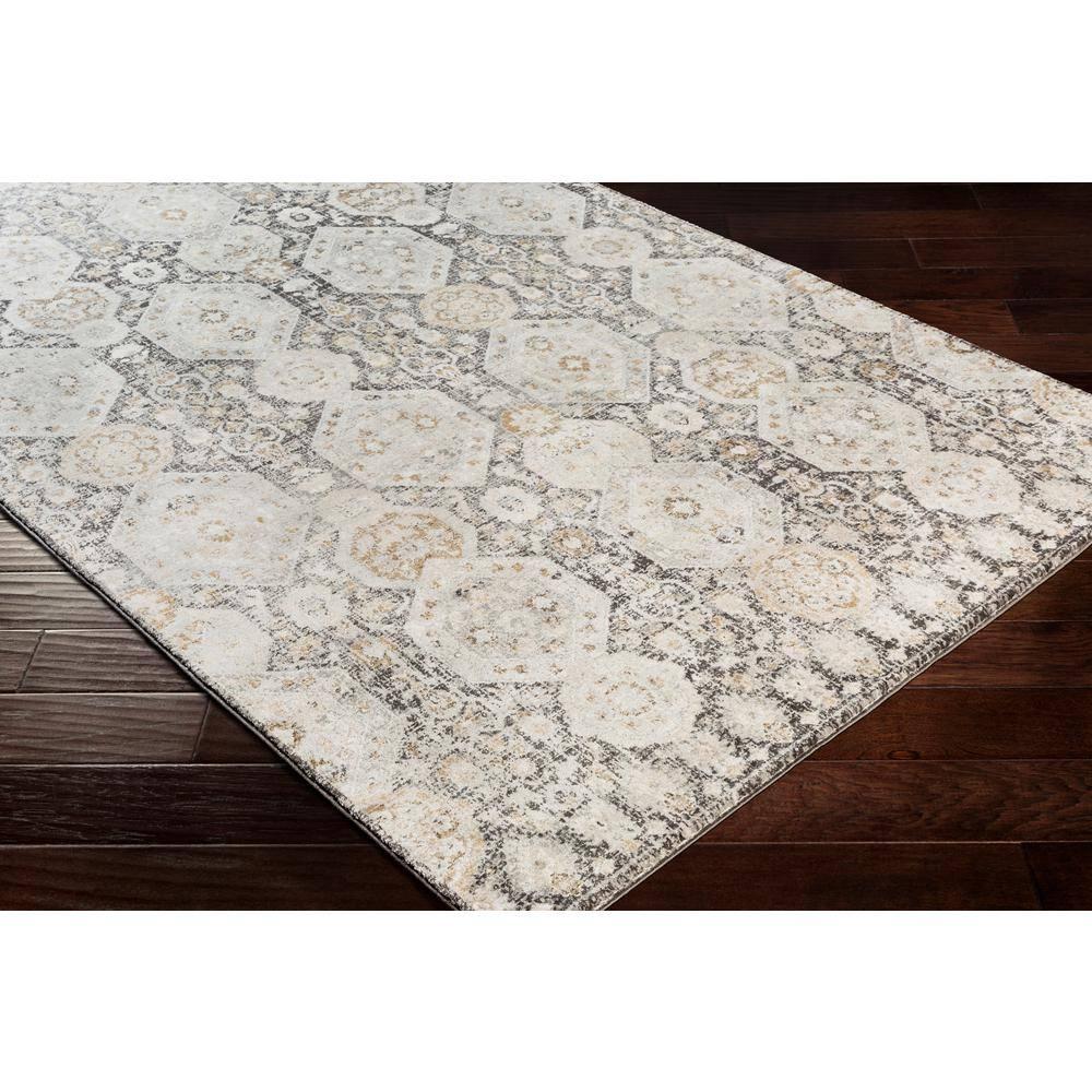 Mark&Day Area Rugs, 4x6 Geelbroek Traditional Black Area Rug (4'3" x 5'7")