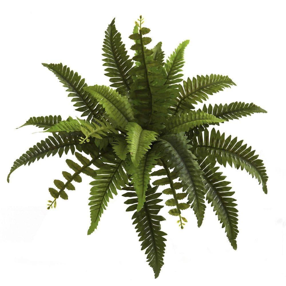 Nearly Natural 14-in Boston Fern Artificial Plant (Set of 6)