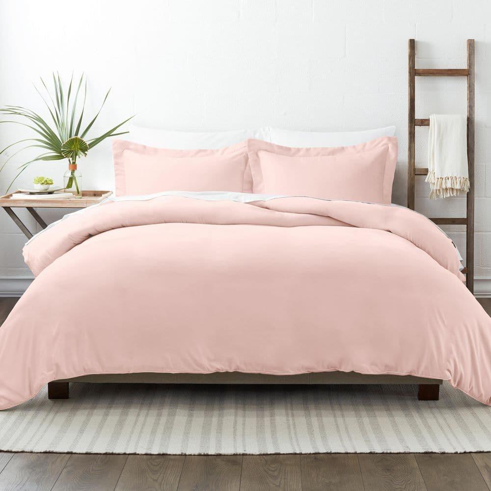 Duvet Cover Set Super Soft Microfiber Bedding in Solid Colors
