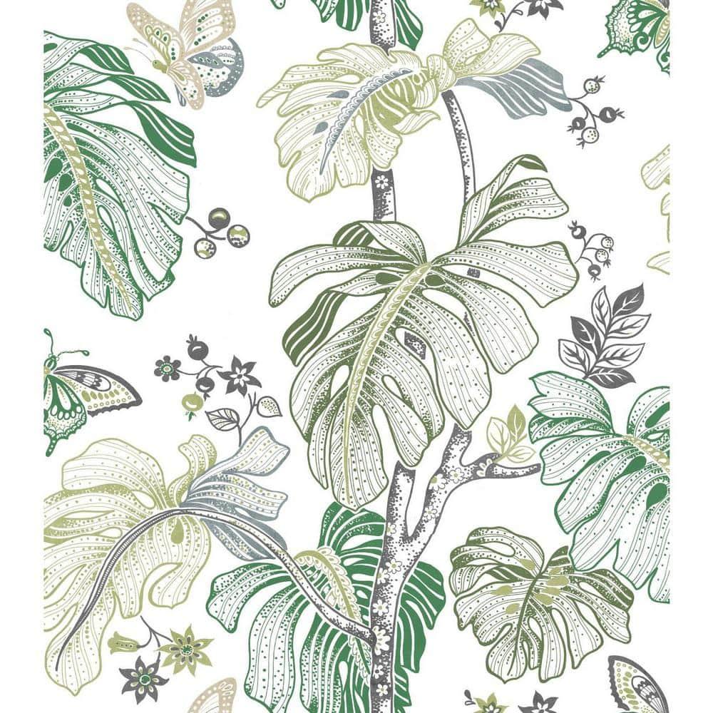 Boho Palm Peel and Stick Wallpaper