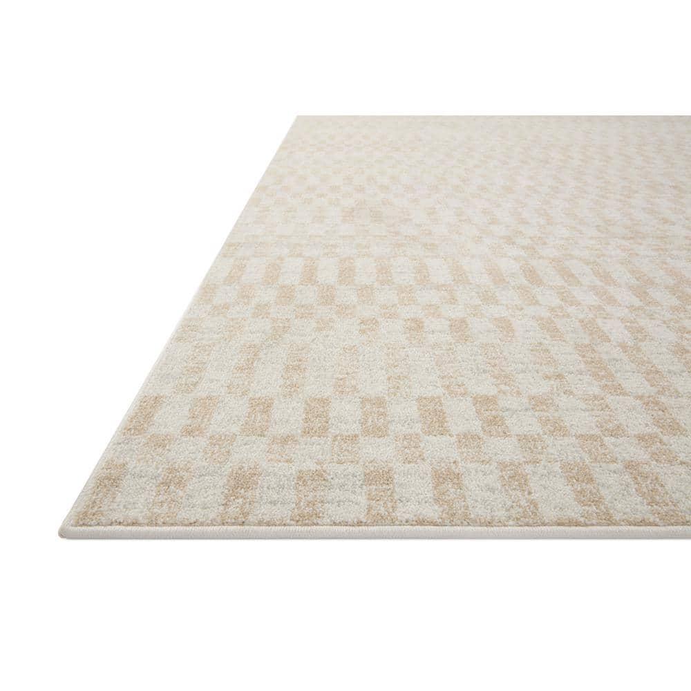 Loloi II Kamala Ivory / Natural 2'-7" x 8'-0" Runner Rug