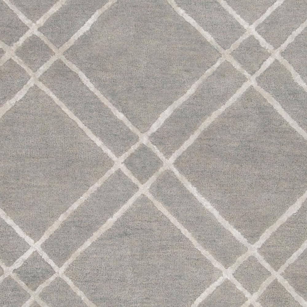 Himalaya HIM901 Hand Tufted Area Rug - Grey/Silver - 8'x10' - Safavieh.