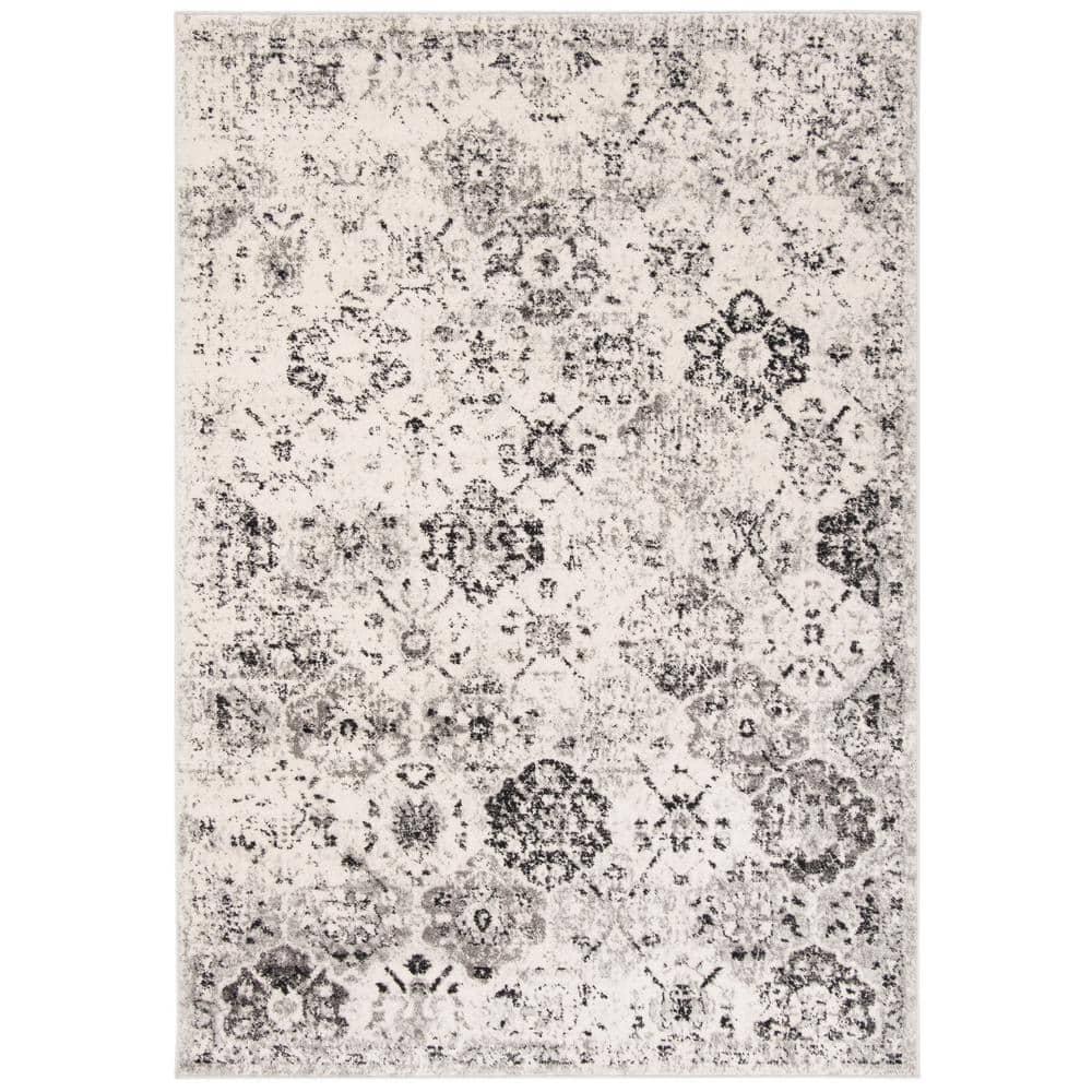 Madison MAD611 Power Loomed Indoor Area Rug - Silver/Grey - 6'7"x9'2" - Safavieh