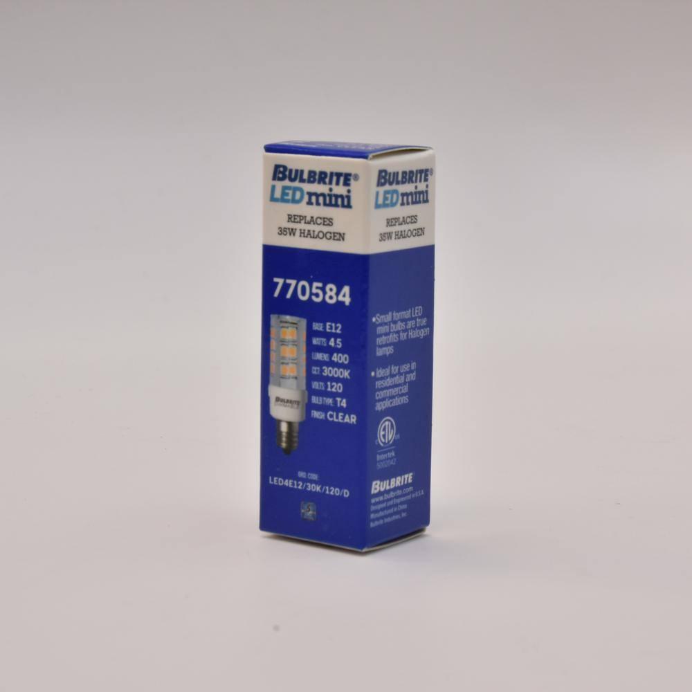 40 Watt Equivalent E12/Candelabra Dimmable LED Bulb