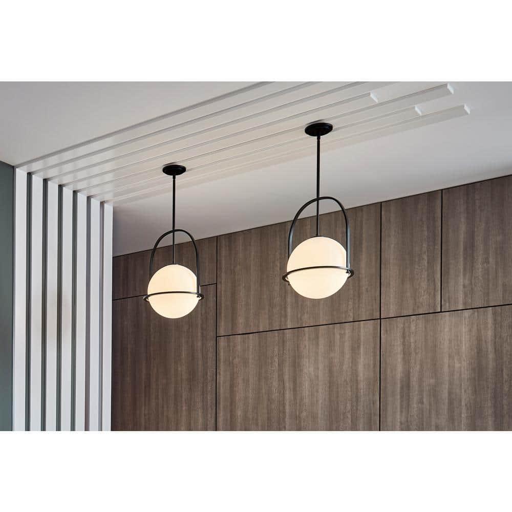 McCormick Hand Blown Glass Semi Flush Mount