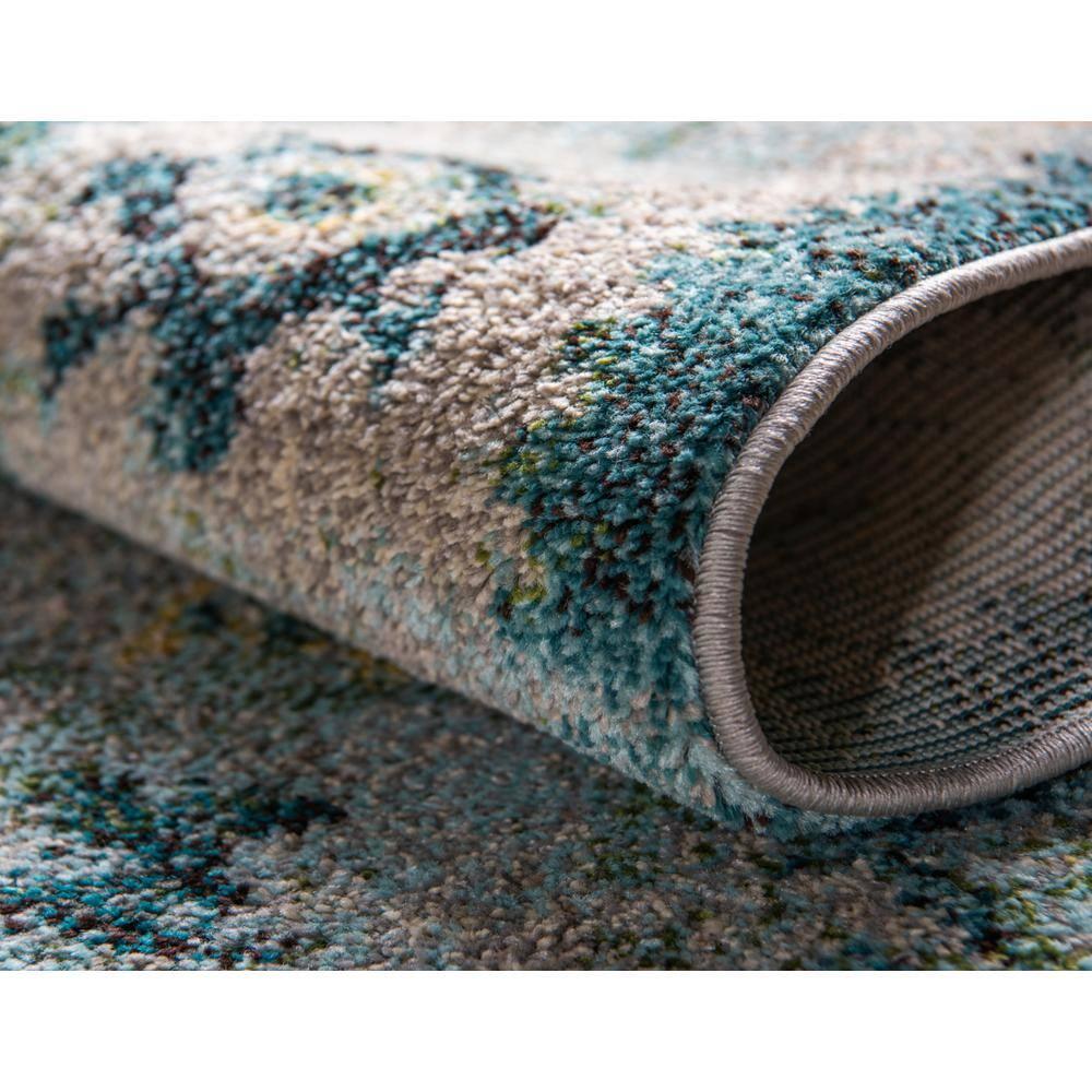 Unique Loom Monterey Collection Area Rug - Empire (8' x 10' Rectangle Green/Beige)