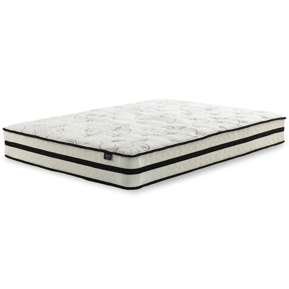Signature Design By Ashley Chime 10 Inch Hybrid Twin Mattress In A Box White & Reviews | Wayfair