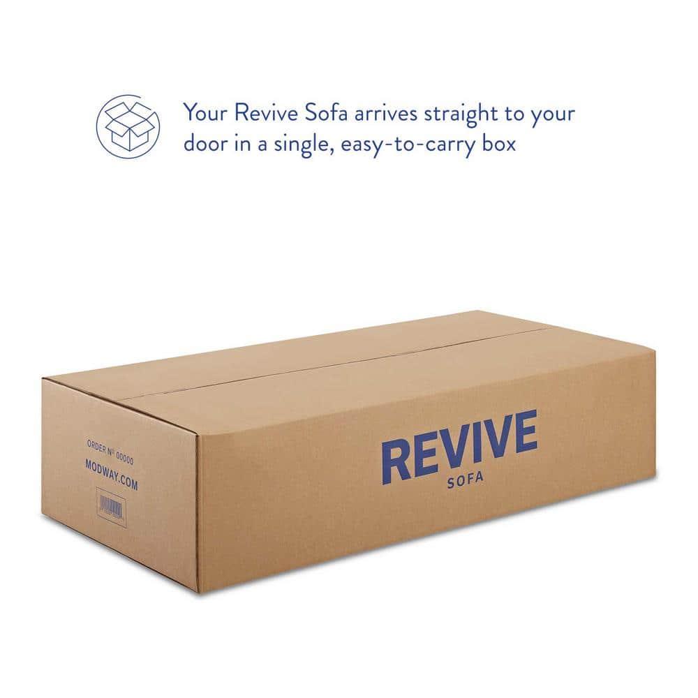 Revive Performance Velvet Sofa Dusty Rose