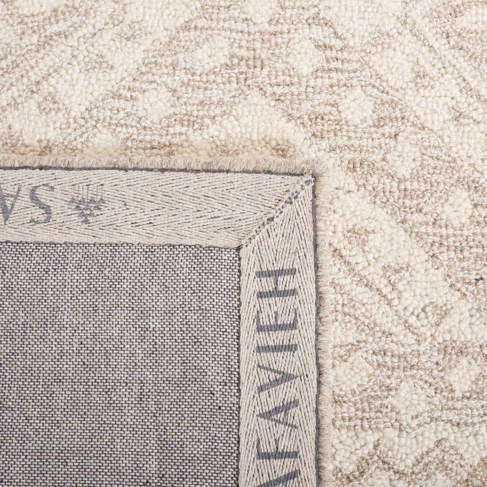 Micro-Loop MLP501 Hand Tufted Indoor Accent Rug - Beige/Ivory - 2'6"x4' - Safavieh