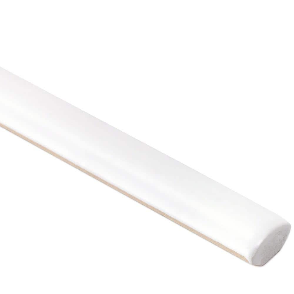 Bond Tile 0.6'' L x 12'' W Ceramic Bullnose Tile Trim