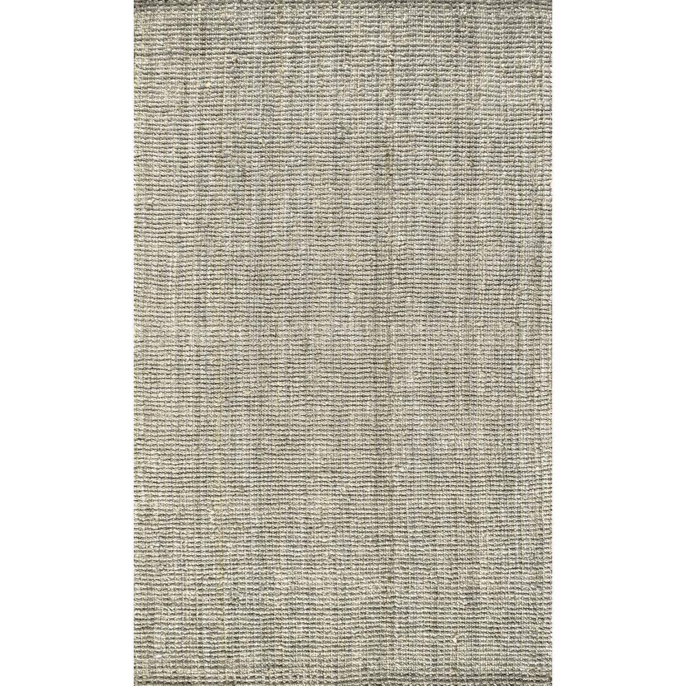 5'x8' Pata Hand Woven Chunky Jute Area Rug, Gray - JONATHAN Y