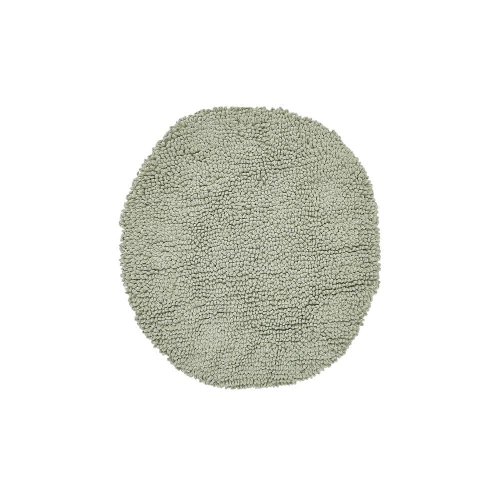 Ebern Designs Malderen 100% Cotton Tufted Machine Washable 18 x 20 Toilet Seat Lid Cover