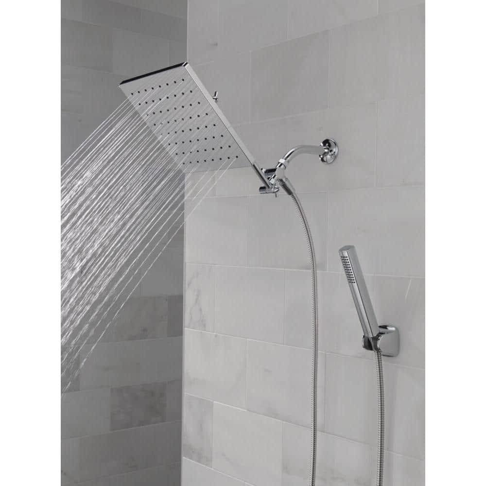 10-inch Raincan Shower Head and Hand Held Shower Combo, Rainfall Shower Head and Hand Shower