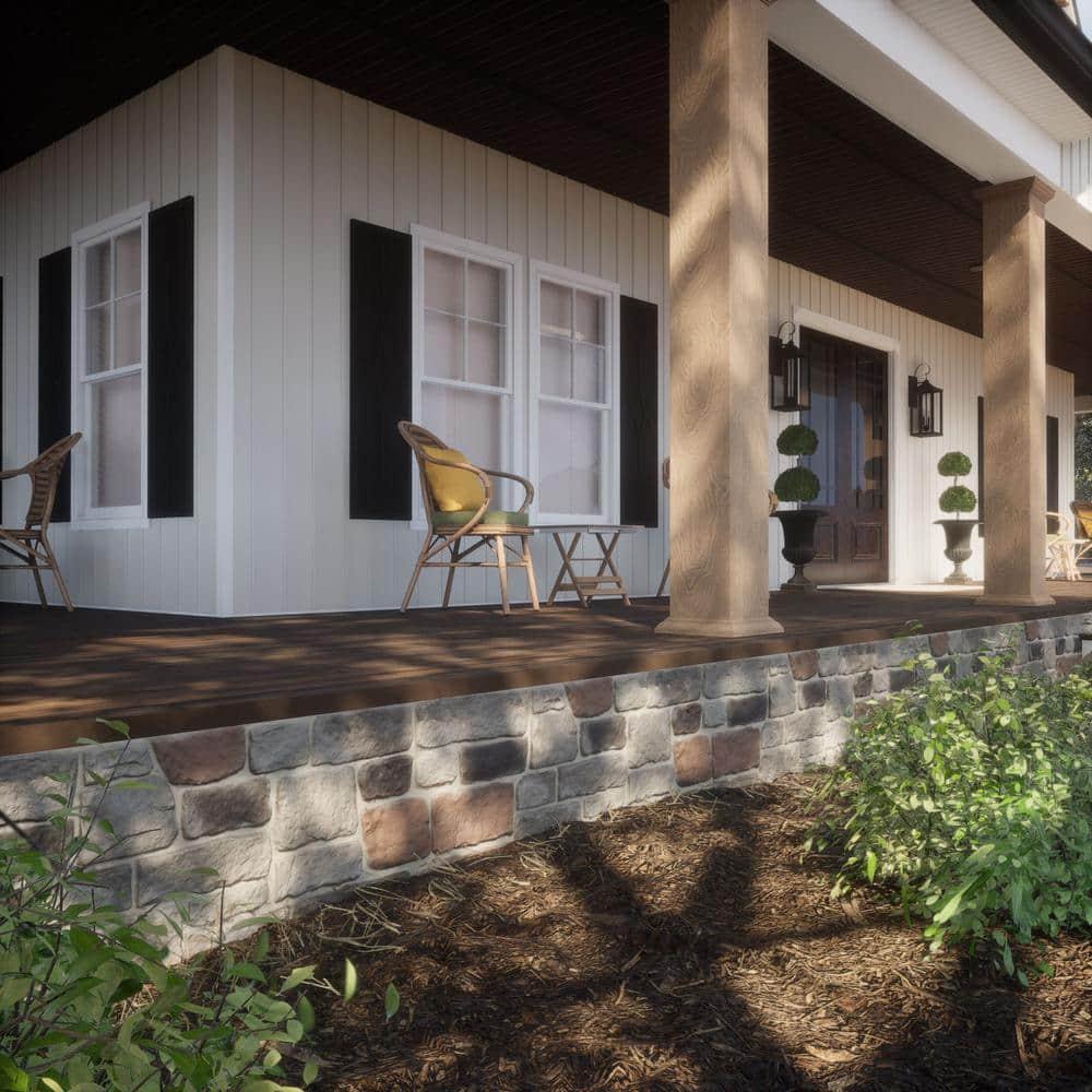 Ekena Millwork EverStone Cobblestone Faux Stone Panel