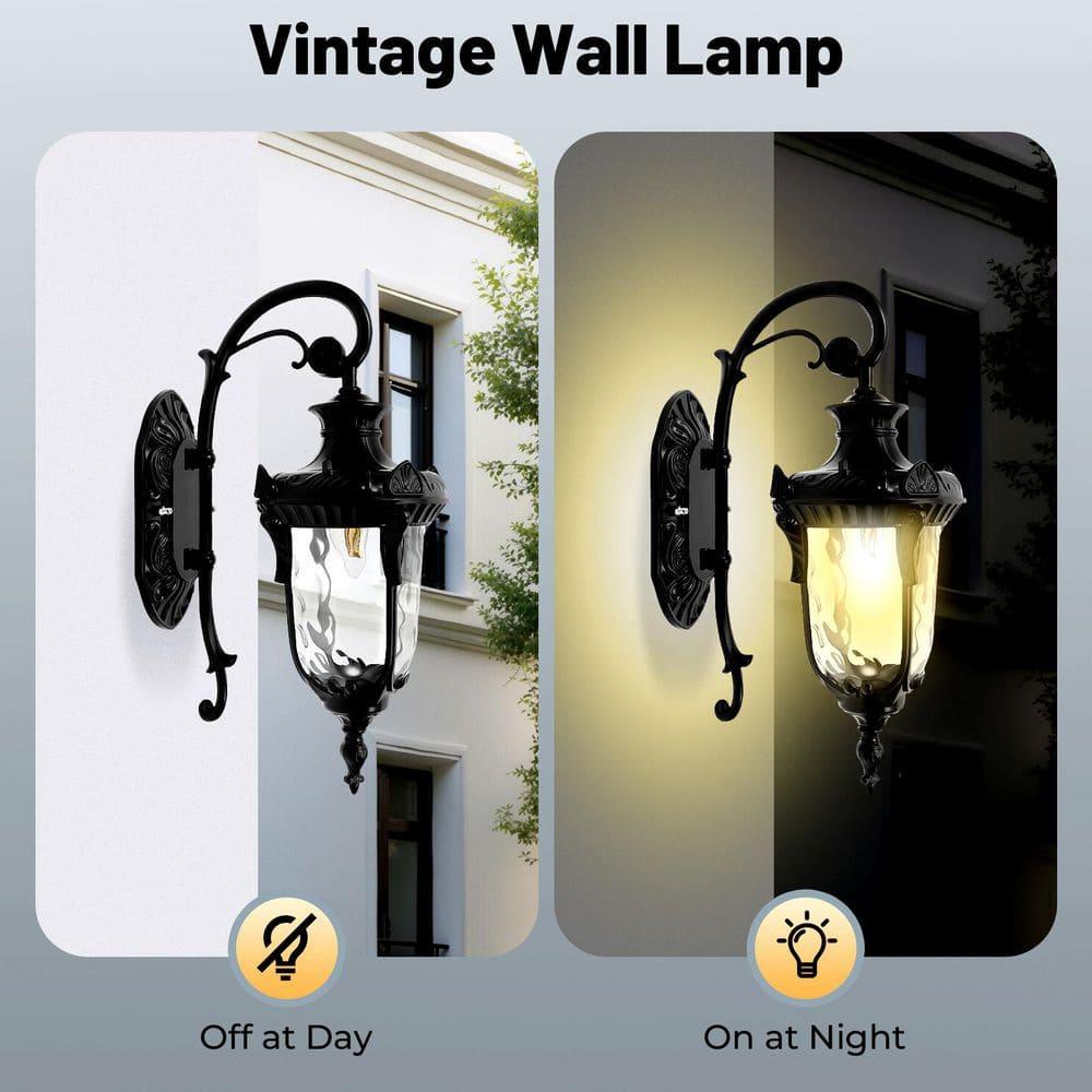 Fleur De Lis Living Stockard 1-Light Waterproof Outdoor Wall Light