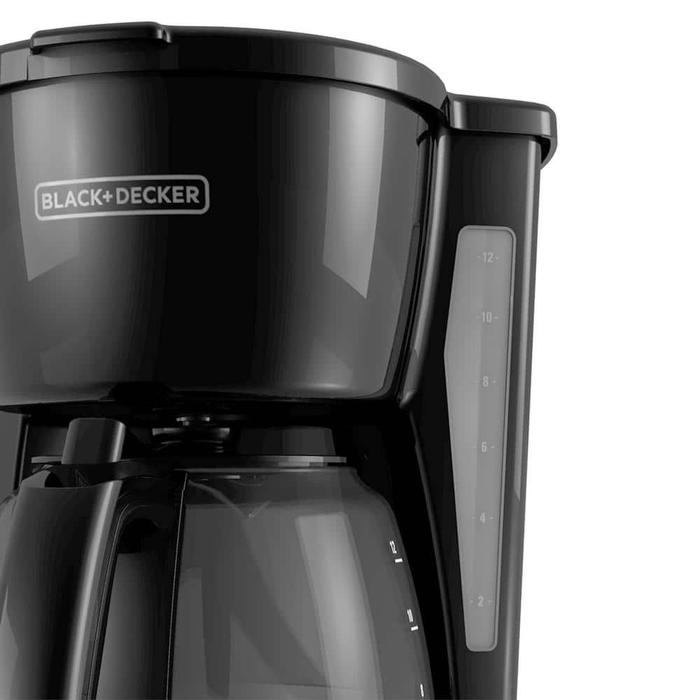 BLACK+DECKER 12 Cup Programmable Coffee Maker - Black CM1100B