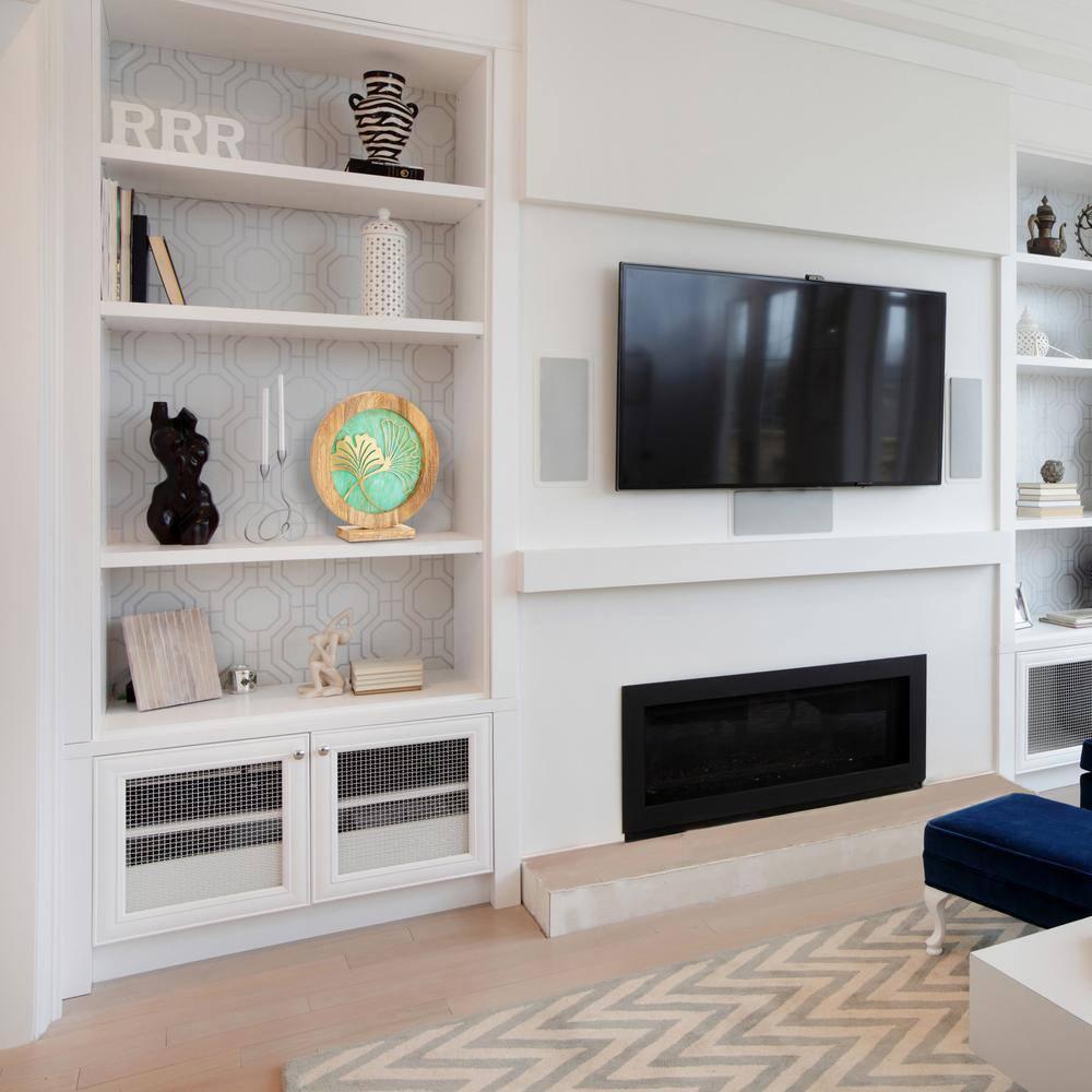 Green and Gold Stained Glass Panel with Mango Wood Stand