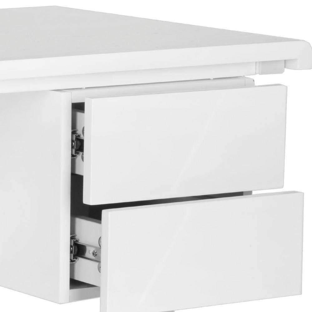 Watkins Desk - White - Safavieh