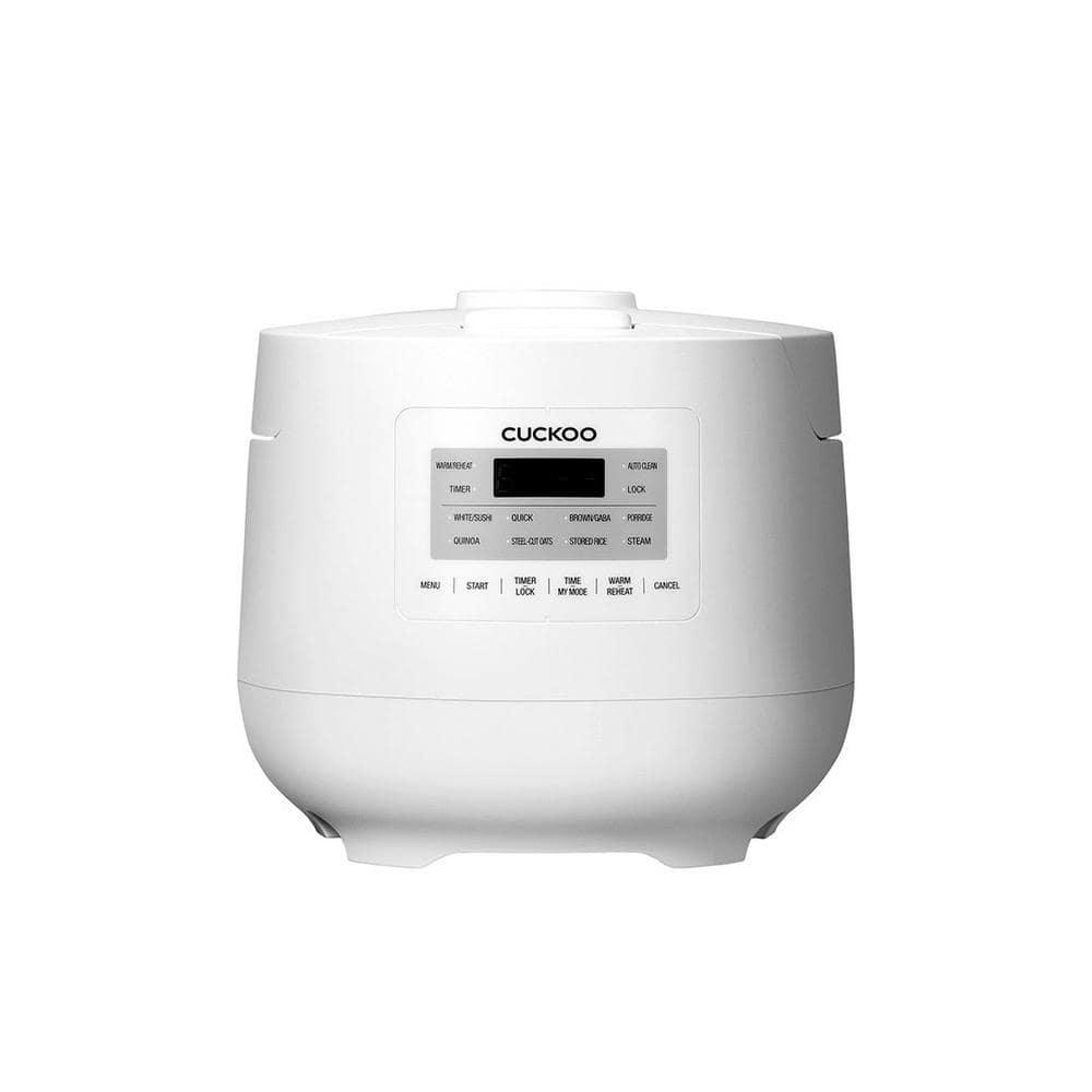CUCKOO 6-Cup Uncooked / 12-Cup Cooked Micom Rice Cooker & Warmer w Non Stick Inner Pot, 11 Menu Modes inclu My Mode and Auto Clean CR-0641F