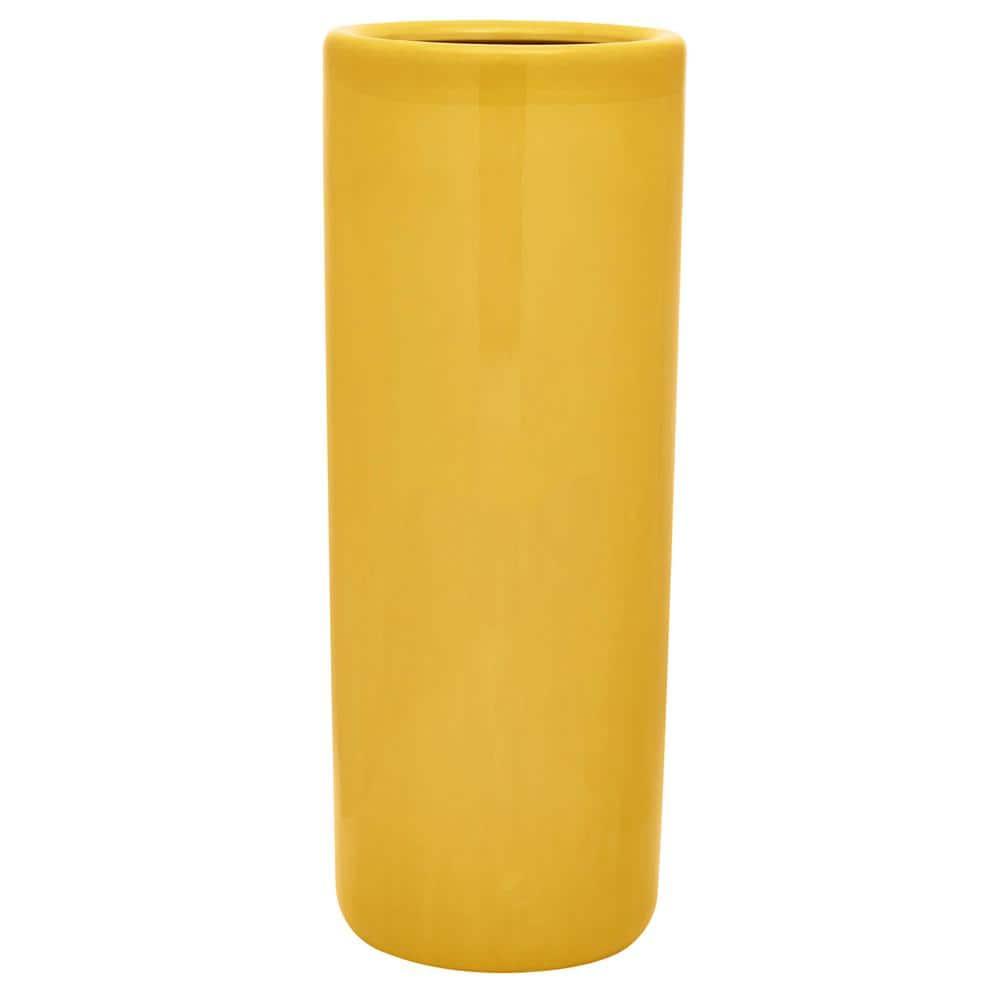 Red Lantern 24" Bright Yellow Umbrella Stand