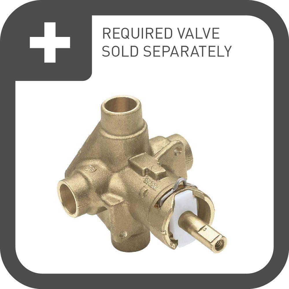 Moen Align Posi-Temp Tub and Shower Handle Trim Kit, Valve Required