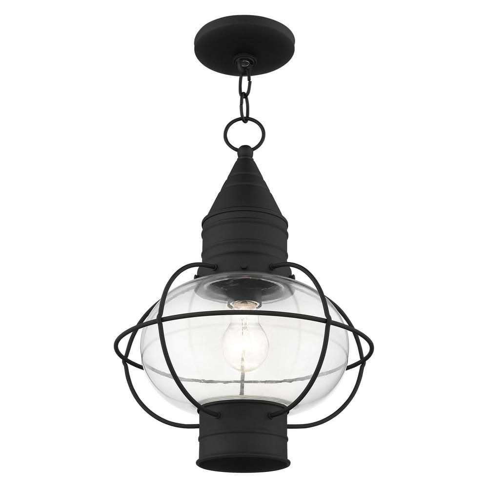 Livex Lighting Newburyport 1 - Light Pendant in  Black