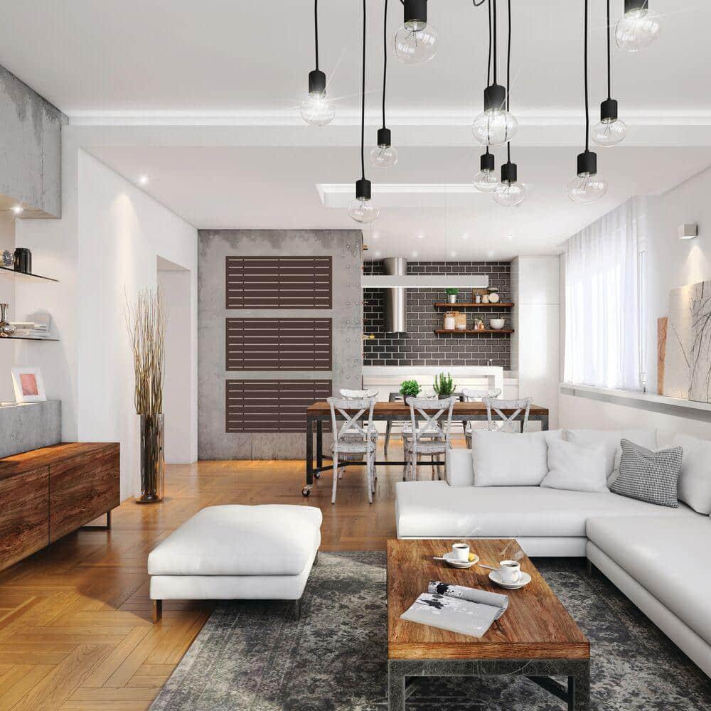 Barrette Outdoor Living 2 ft. x 4 ft.  Boardwalk Decorative Screen