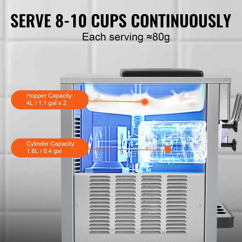 VEVOR VEVOR Soft Serve Ice Cream Machine Maker