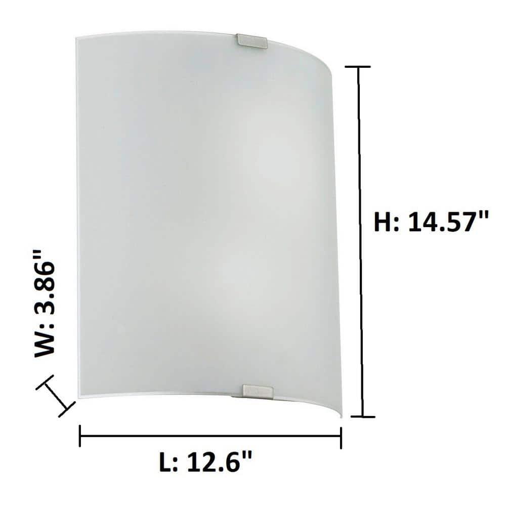 Eglo Lighting - Grafik - 2 Light Wall Sconce In Contemporary Style-14.63 Inches