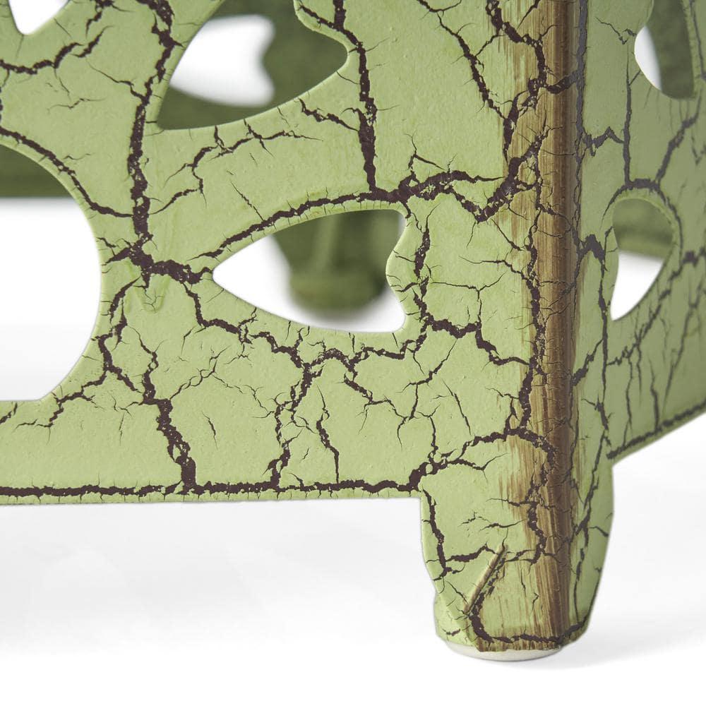 Eliana 14" Sunburst Outdoor Patio Iron Side Table: Weather-Resistant, Hexagon - Christopher Knight Home