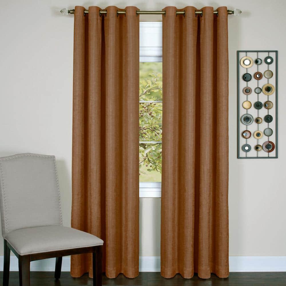 Achim Taylor - Lined Grommet Window Curtain Panel