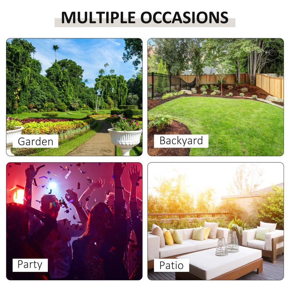 Outsunny Wooden Trellis Arbor Arch for Climbing Plants with Garden Bench, Grow Grapes & Vines, Patio Decor & 2-Person Seating, Natural