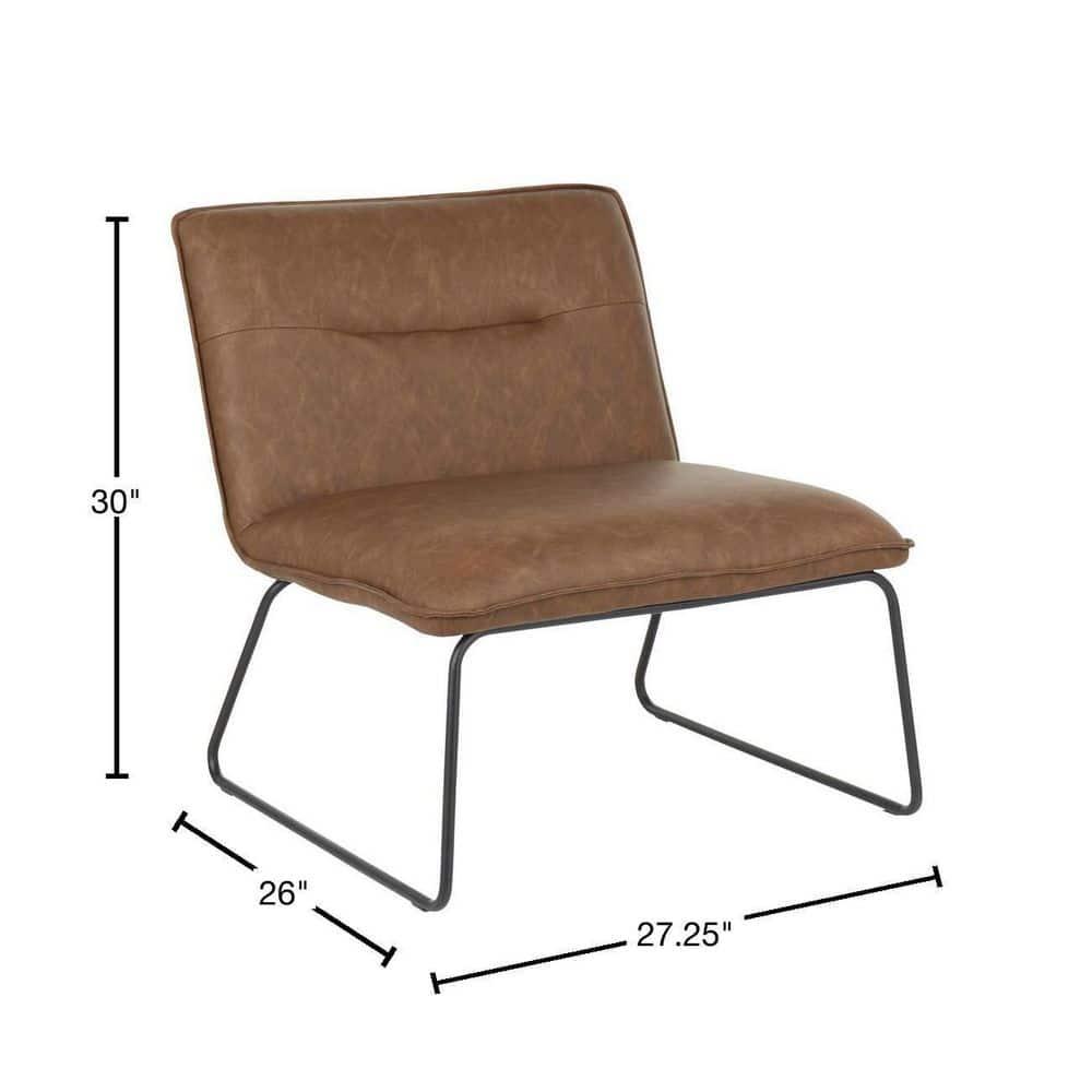 Eaton Faux Leather Accent Chair