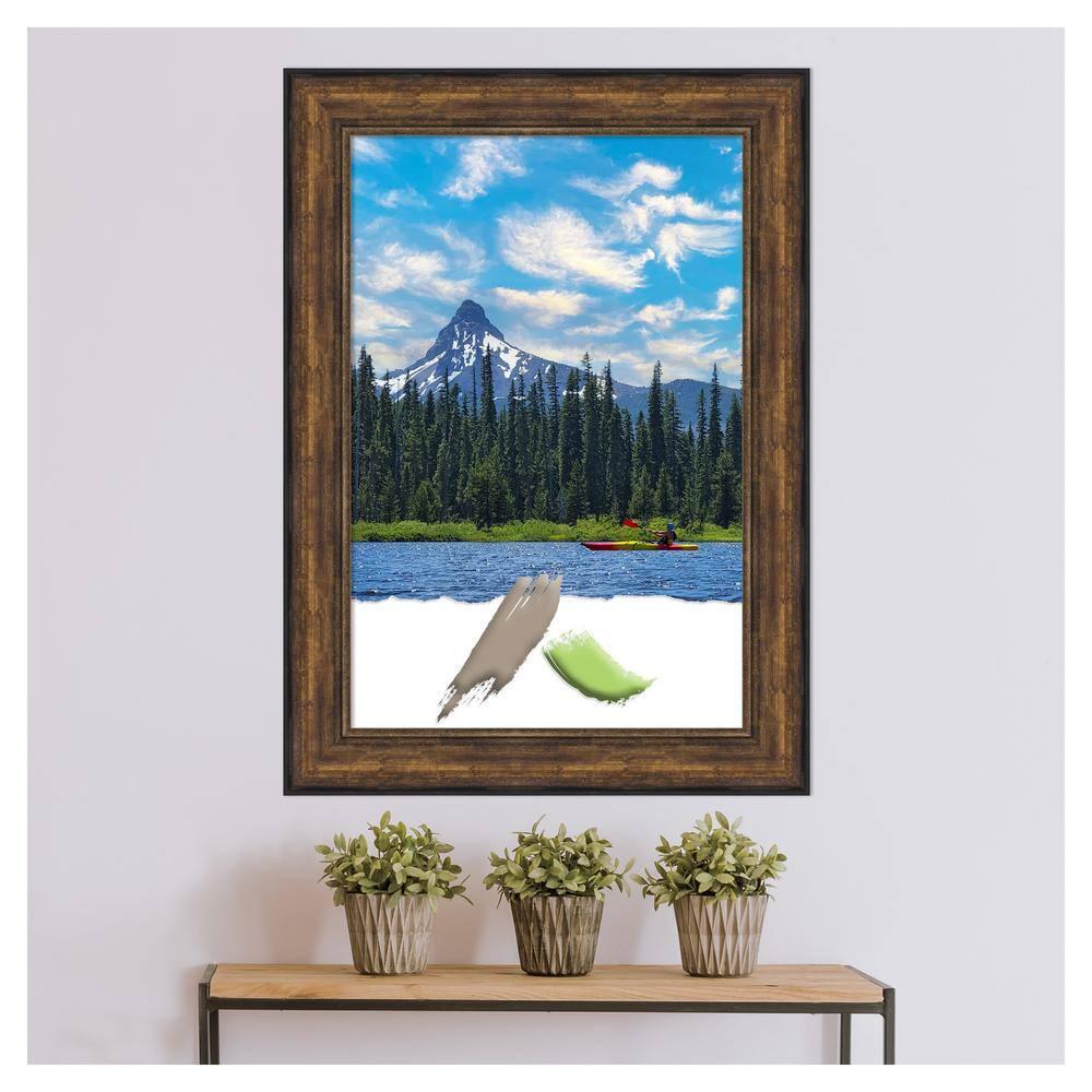 Amanti Art Ballroom Bronze Picture Frame Opening Size 24x36 in.